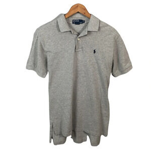 PO538 Mens Polo Ralph Lauren Designer Long Tail Polo Shirt M